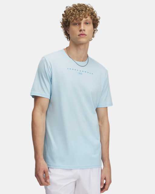 T-shirt à logo UA Empilé pour hommes T-shirt à logo UA Empilé pour hommes